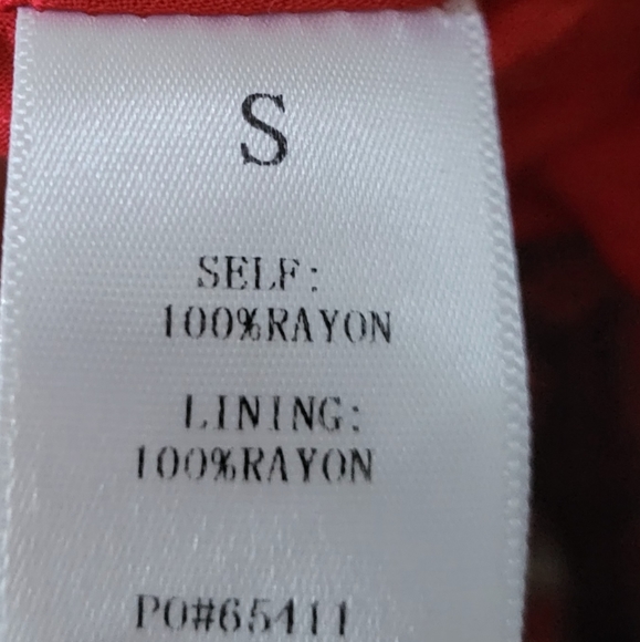 Beautiful Red Boho wrap dress - Picture 6 of 6